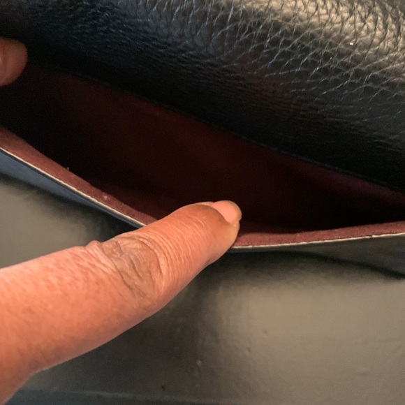 Coach black and brown crossbody with handle - Picture 5 of 10